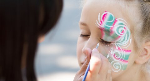 Kids Face Painting Αποκριάτικο